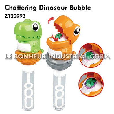 Chattering Dinosaur Bubble