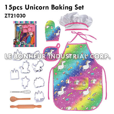 15pcs Unicorn Baking Set