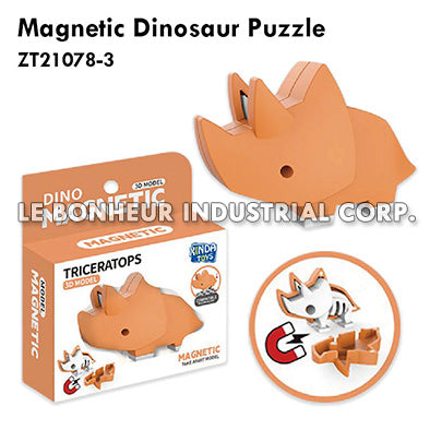 Magnetic Dinosaur Puzzle