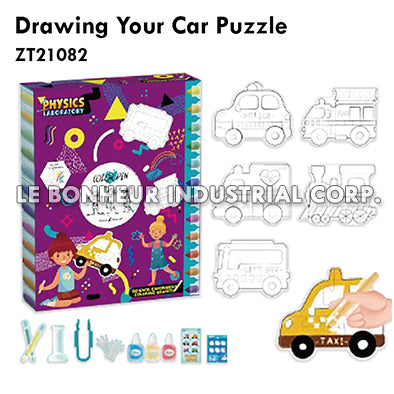 Drawing Your Car Puzzle