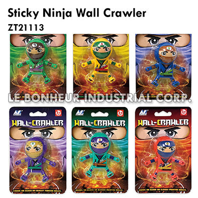 Sticky Ninja Wall Crawler