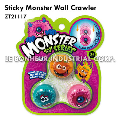 Sticky Monster Wall Crawler