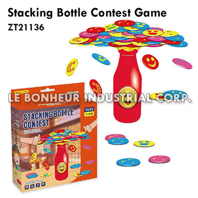 Stacking Bottle Contest Game