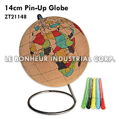 14Cm Pin-Up Globe
