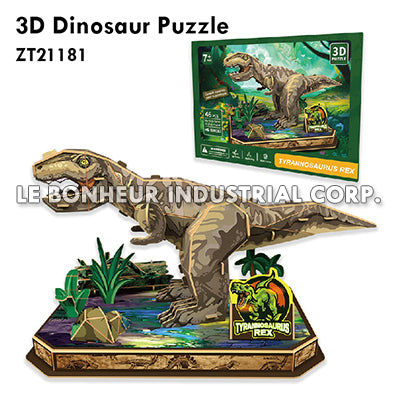 3D Dinosaur Puzzle