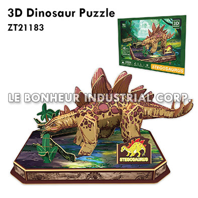 3D Dinosaur Puzzle