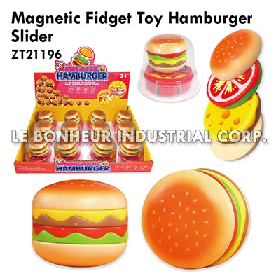 Magnetic Fidget Toy Hamburger Slider