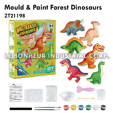 Mould & Paint Forest Dinosaurs