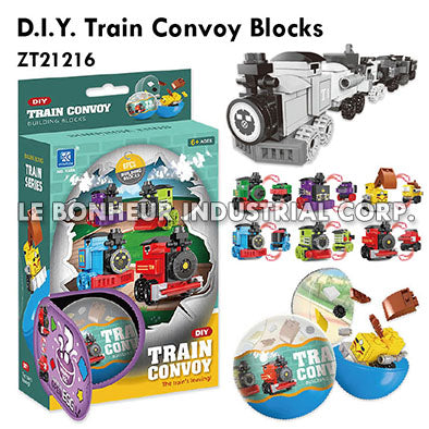 D.I.Y. Train Convoy Blocks