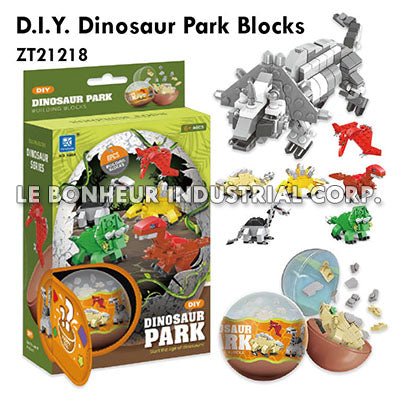 D.I.Y. Dinosaur Park Blocks