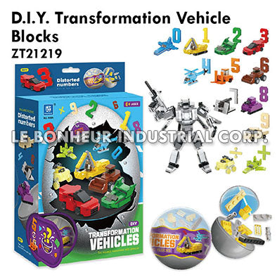 D.I.Y. Transformation Vehicle Blocks