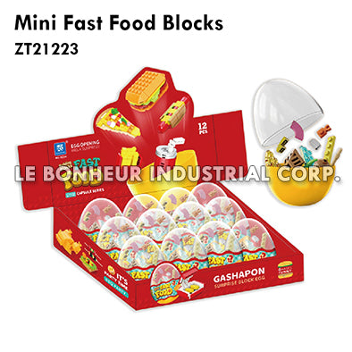 Mini Fast Food Blocks