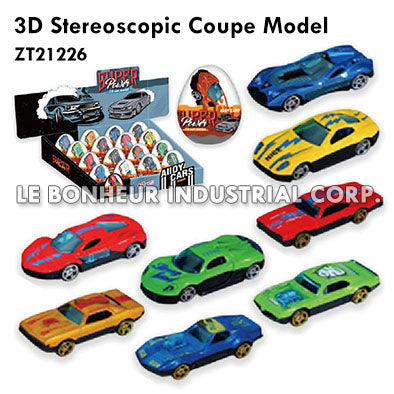 3D Stereoscopic Coupe Model