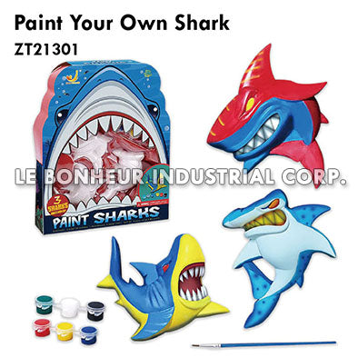 Paint Your Own Shark