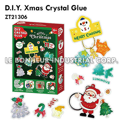 D.I.Y. Xmas Crystal Glue