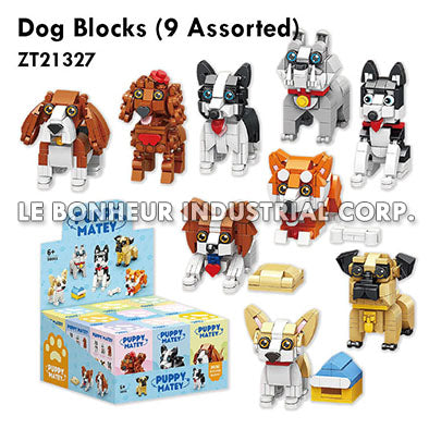 Dog Blocks (9 Assorted)