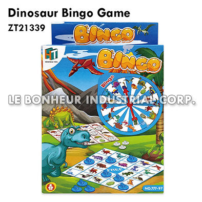 Dinosaur Bingo Game