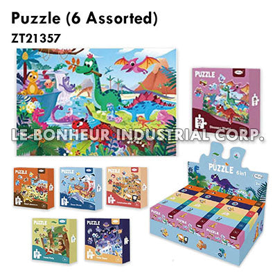 Puzzle (6 Assorted)