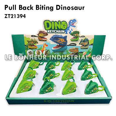 Pull Back Biting Dinosaur