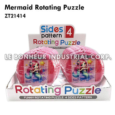 Mermaid Rotating Puzzle