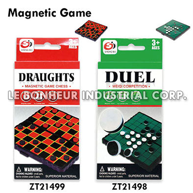Checkers Magnetic Game