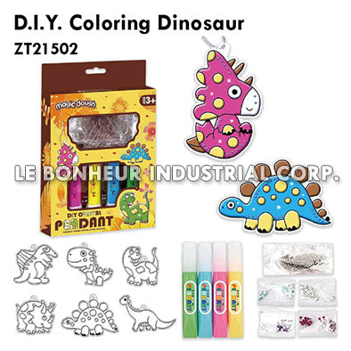 D.I.Y. Coloring Dinosaur