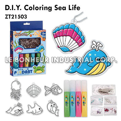 D.I.Y. Coloring Sea Life