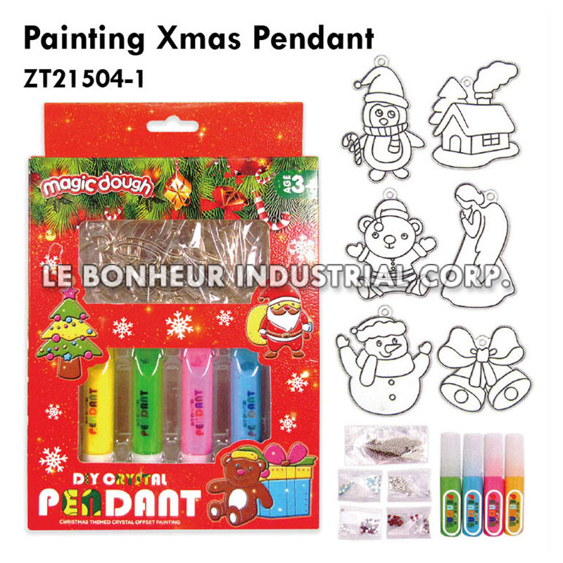 Painting Xmas Pendant