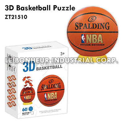 3D Basketball Puzzle