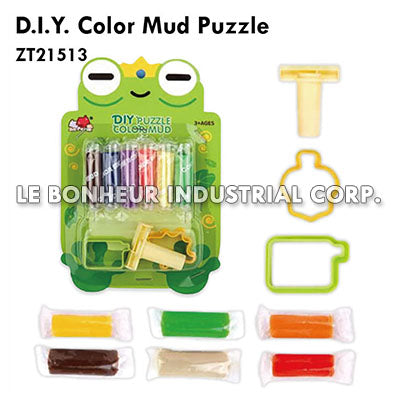 D.I.Y. Color Mud Puzzle