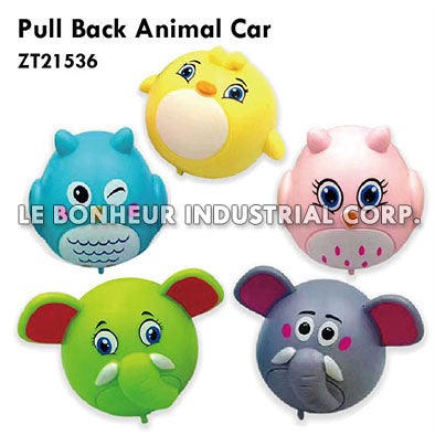 Pull Back Animal Car