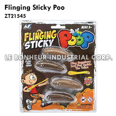 Flinging Sticky Poo