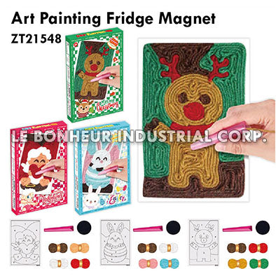 Art Painting Fridge Magnet