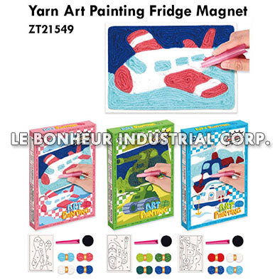 Yarn Art Painting Fridge Magnet
