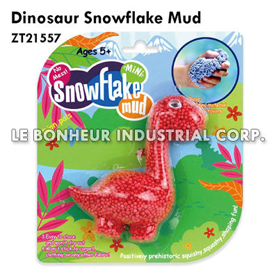 Dinosaur Snowflake Mud