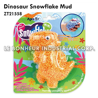 Dinosaur Snowflake Mud