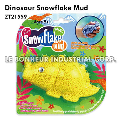 Dinosaur Snowflake Mud