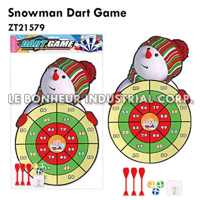 Snowman Dart Game