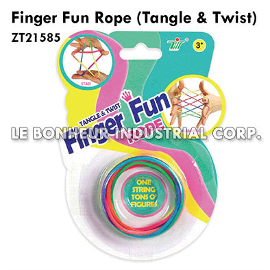 Finger Fun Rope (Tangle & Twist)