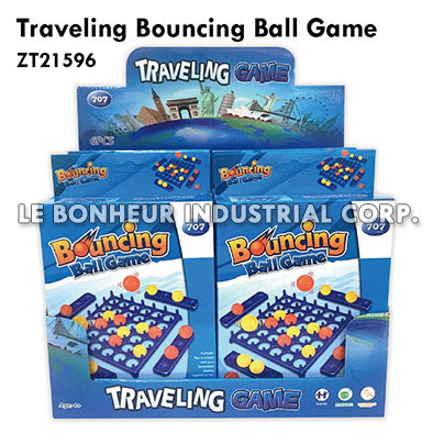 Traveling Bouncing Ball Game