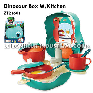 Dinosaur Box W/Kitchen