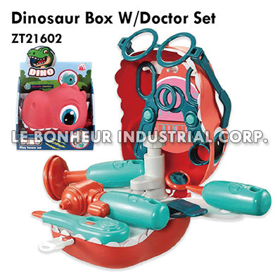 Dinosaur Box W/Doctor Set