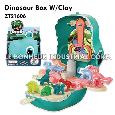 Dinosaur Box W/Clay
