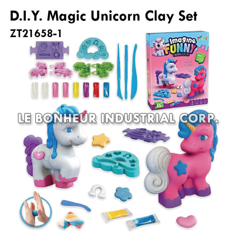 D.I.Y. Magic Unicorn Clay Set