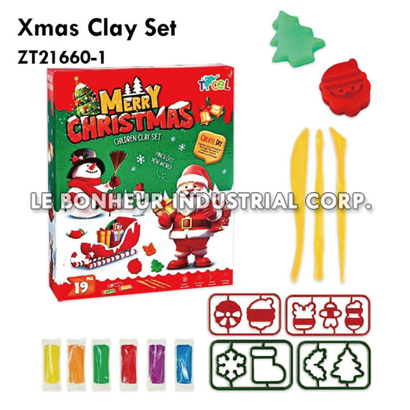 Xmas Clay Set