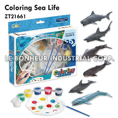 Coloring Sea Life