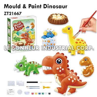 Mould & Paint Dinosaur
