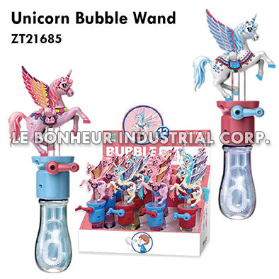 Unicorn Bubble Wand