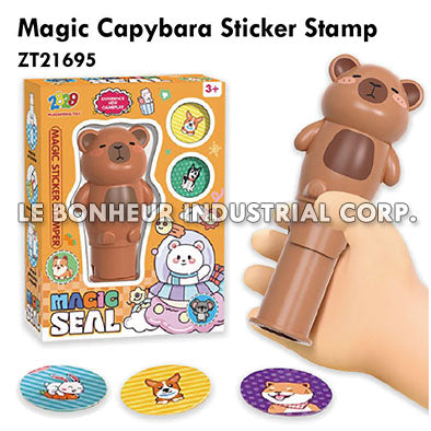 Magic Capybara Sticker Stamp