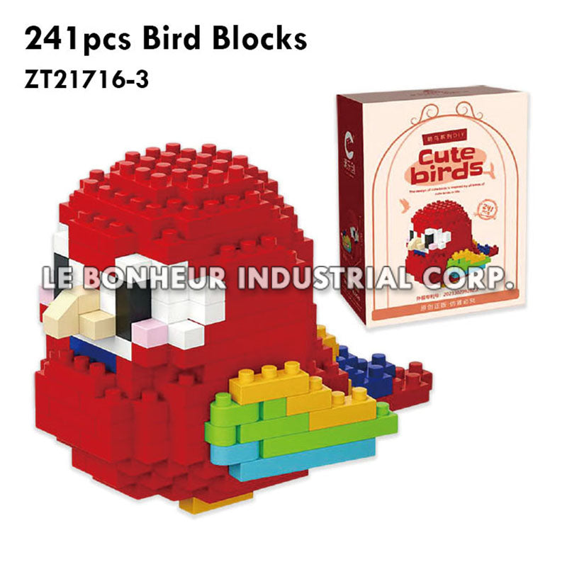 241pcs Bird Blocks